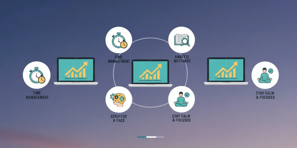 GRE mock test practice interface online