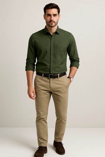 Green Shirt Combination Styles