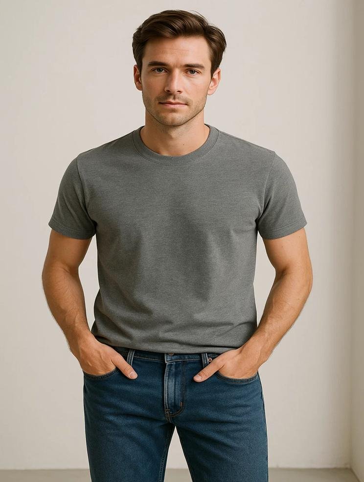 Gray Shirt Combination