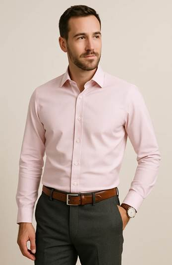 Elegant pink formal shirt combination ideas