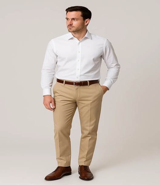 Beige Pants with Stylish Shirt Combinations