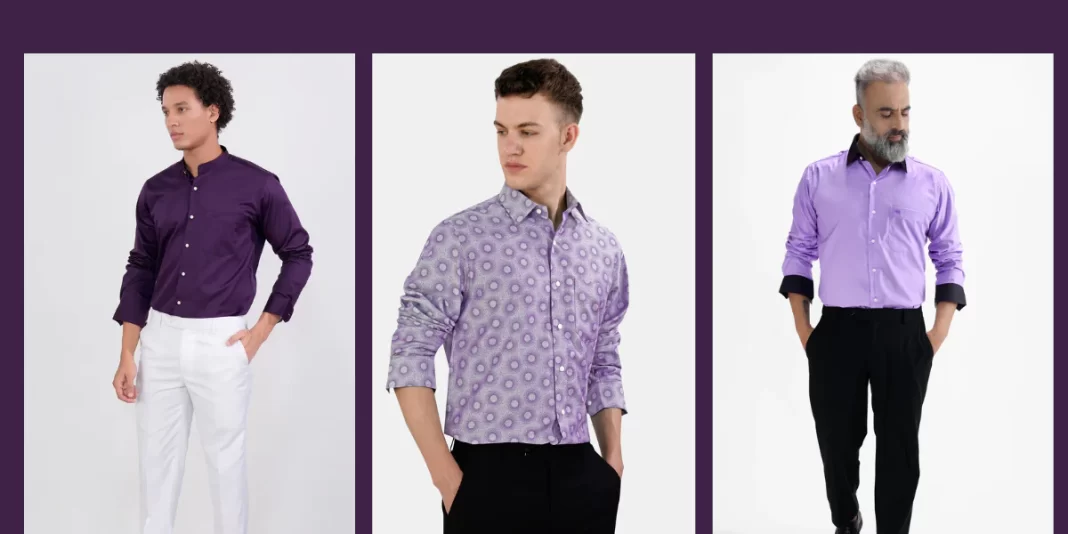 Best Purple Shirt Combination