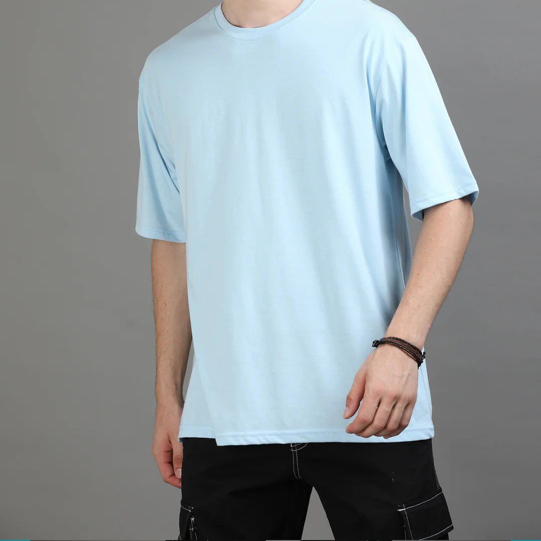 Sky Blue T shirt Combination