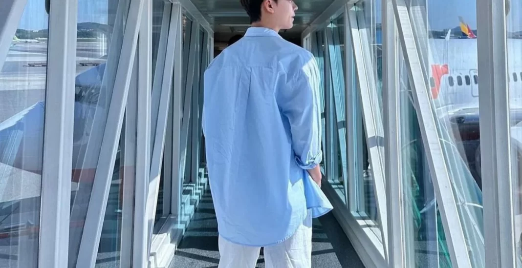sky blue shirt combination