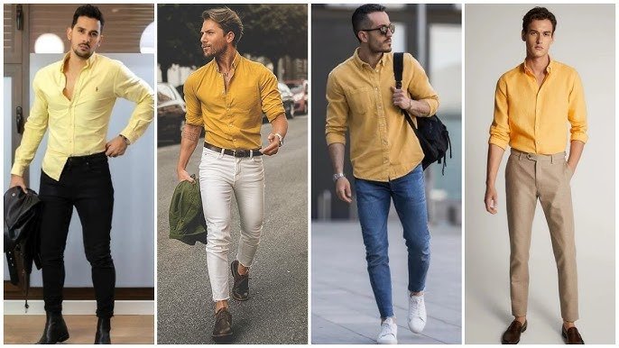 10 Best yellow shirt combination