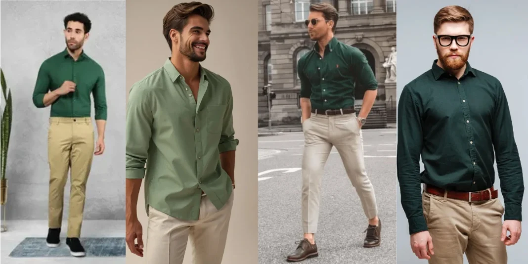 Green Shirt Combination